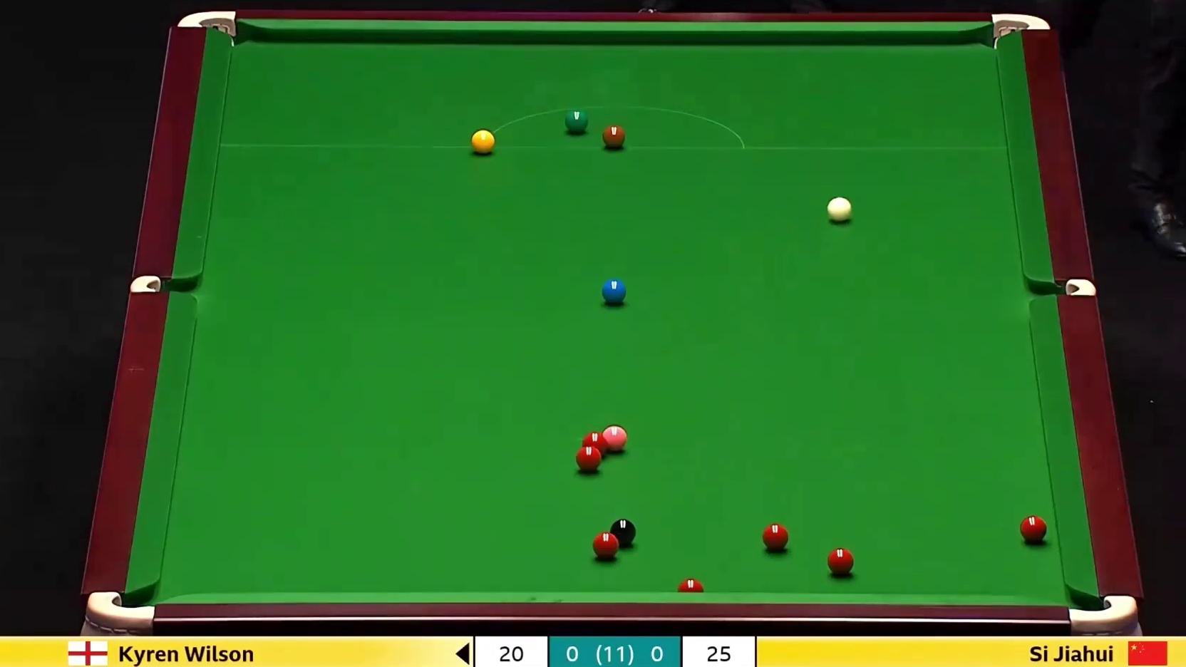 2026斯诺克大师赛，斯佳辉vs凯伦威尔逊，16强战复盘上集