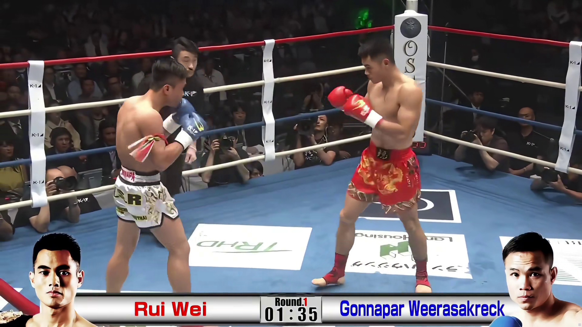 称霸日本拳坛的怪物，就连武尊都不敢惹的泰拳王，魏锐重拳暴揍KO