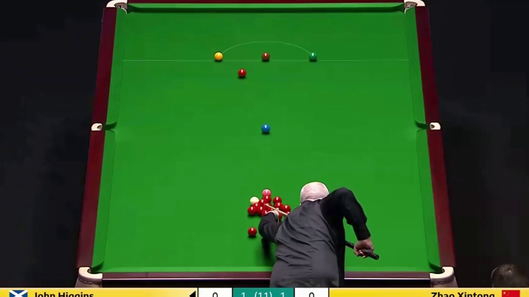 2026斯诺克大师赛：赵心童vs希金斯