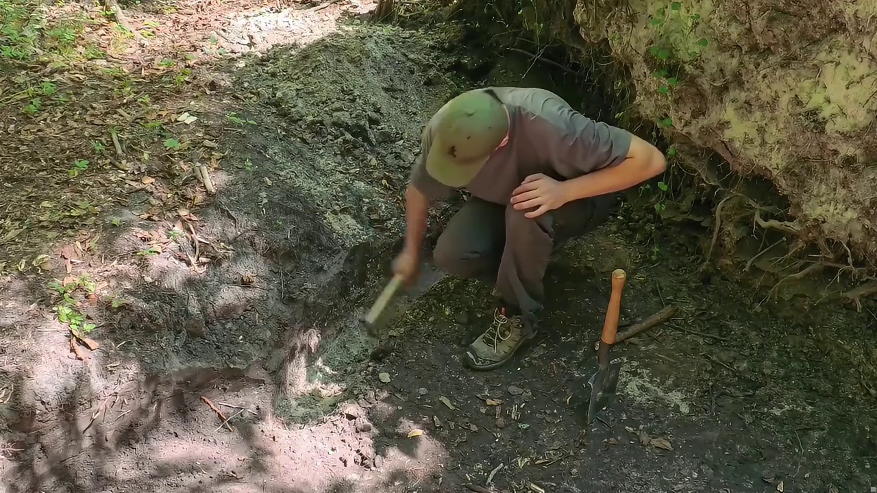 第1集：谁能想到一颗倒下的枯木，竟然被男人搭建成了舒适的小屋