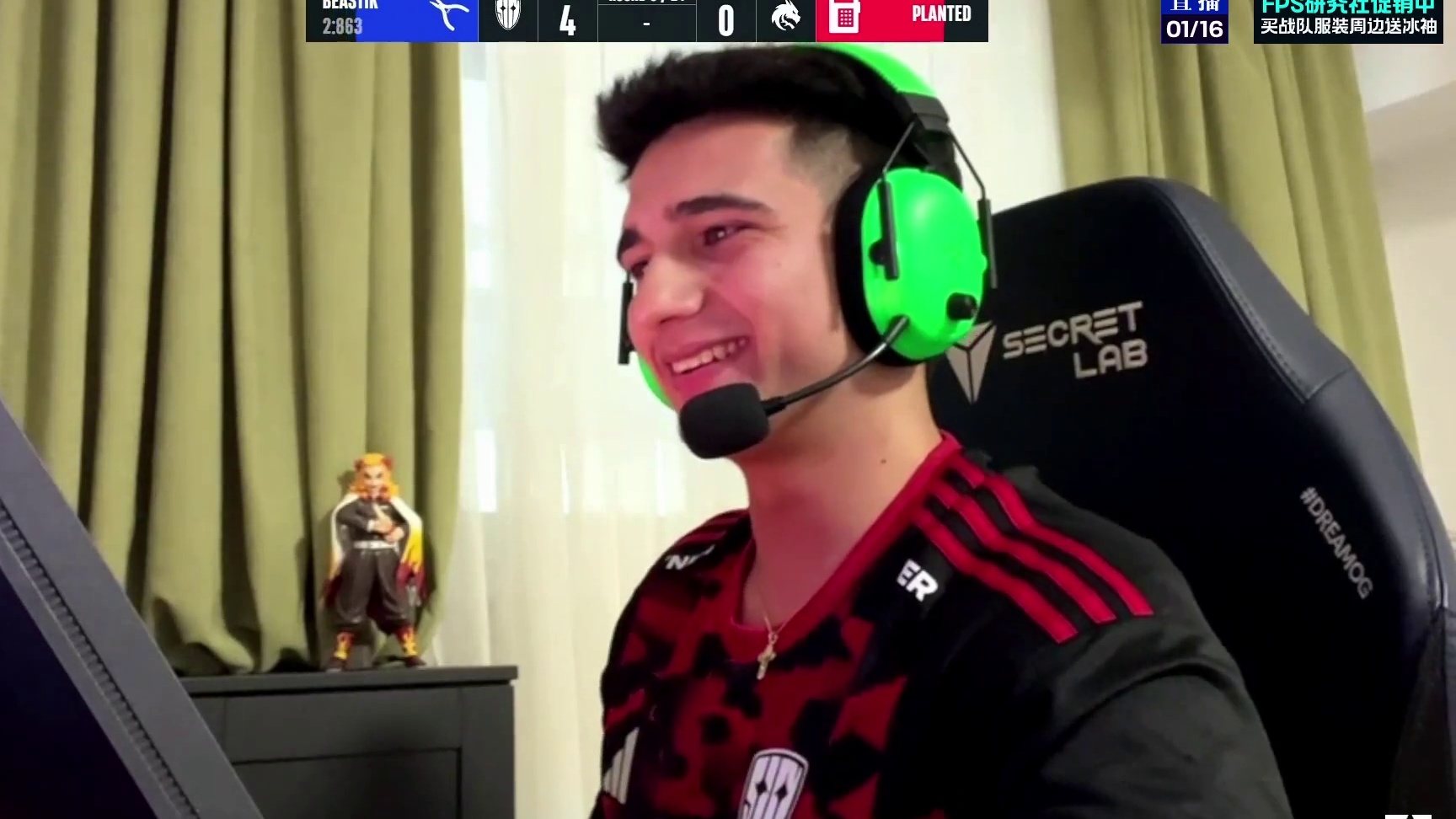 stressarN M4A1四杀统治战场，比分5-0梦幻开局