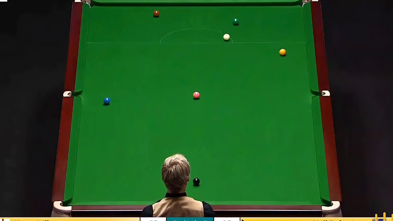 大师赛超刺激决胜局，囧哥6-5绝杀罗伯逊，晋级4强约战吴宜泽