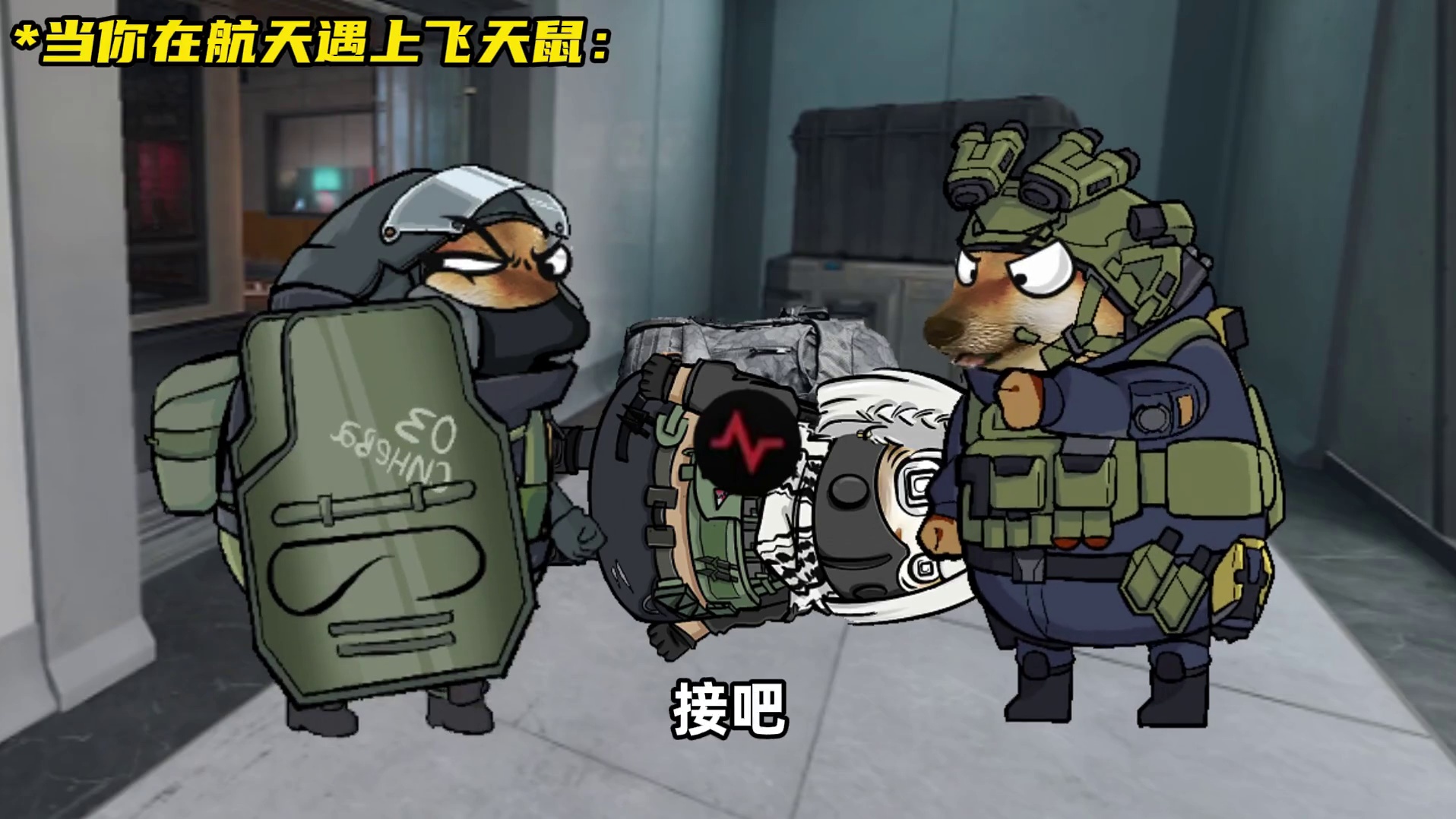 鼠鼠：蜂医是蜜蜂会飞很正常的