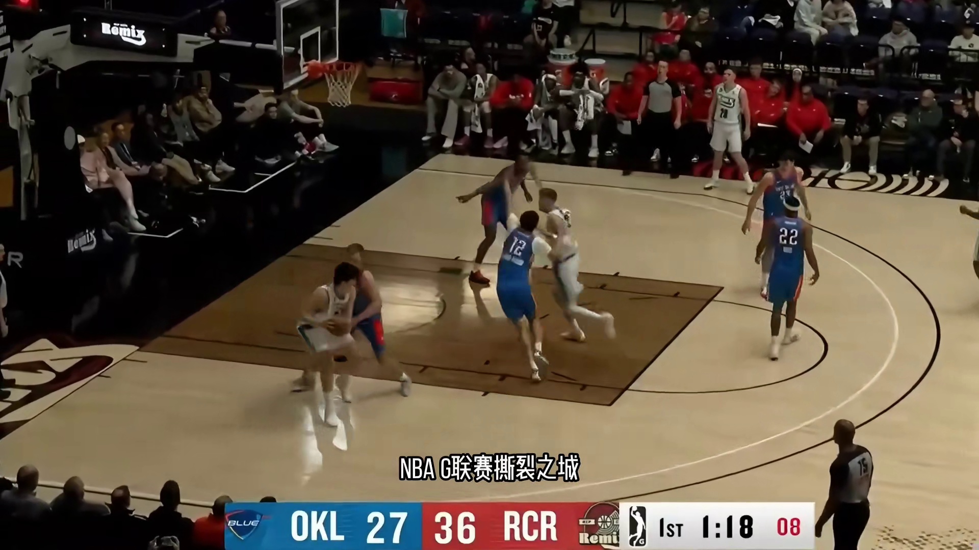 杨瀚森高效14分17篮板，混音队127-111轻松赢球