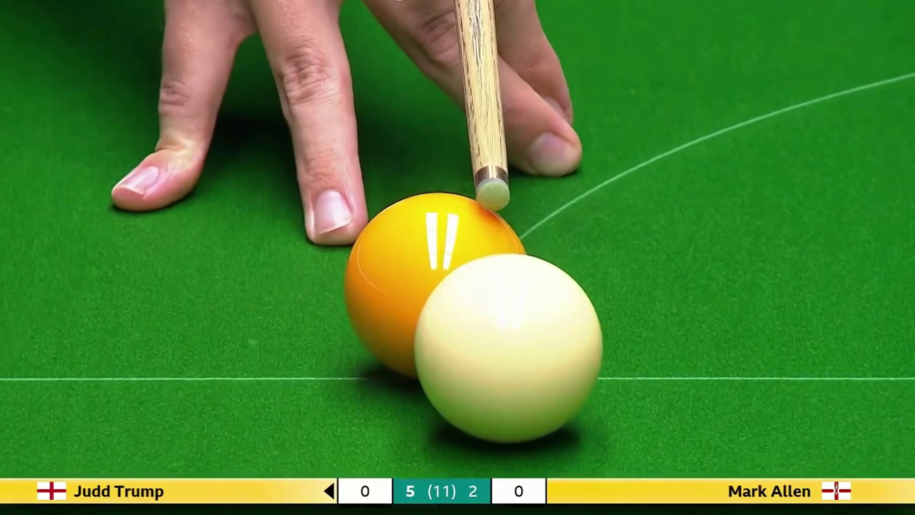 2026斯诺克大师赛：特鲁姆普vs艾伦