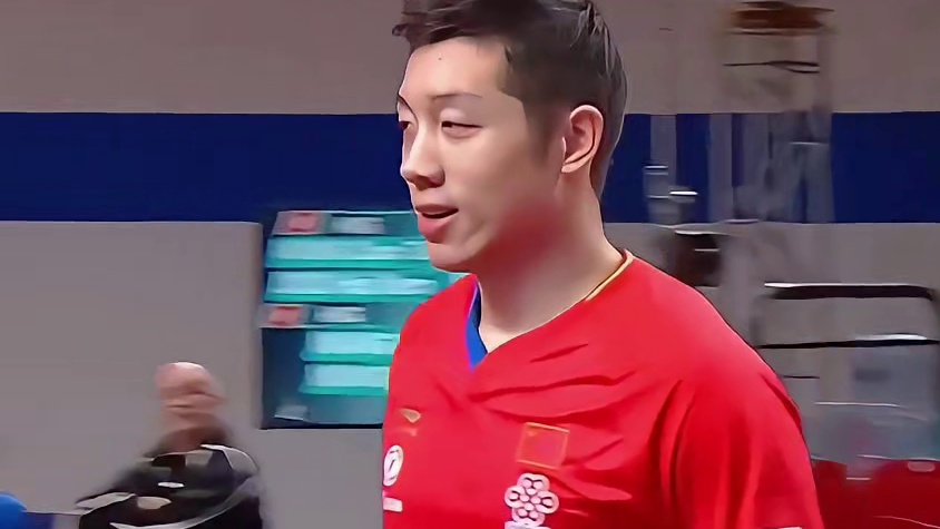 孙颖莎的超级反射弧，惊出昕叔的鹅叫声