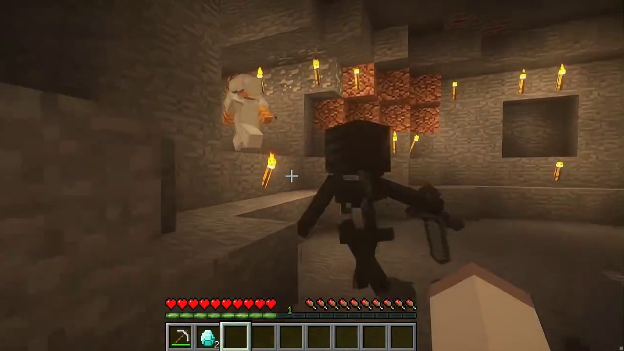 我的世界:我和凋零骷髅成为了好朋友