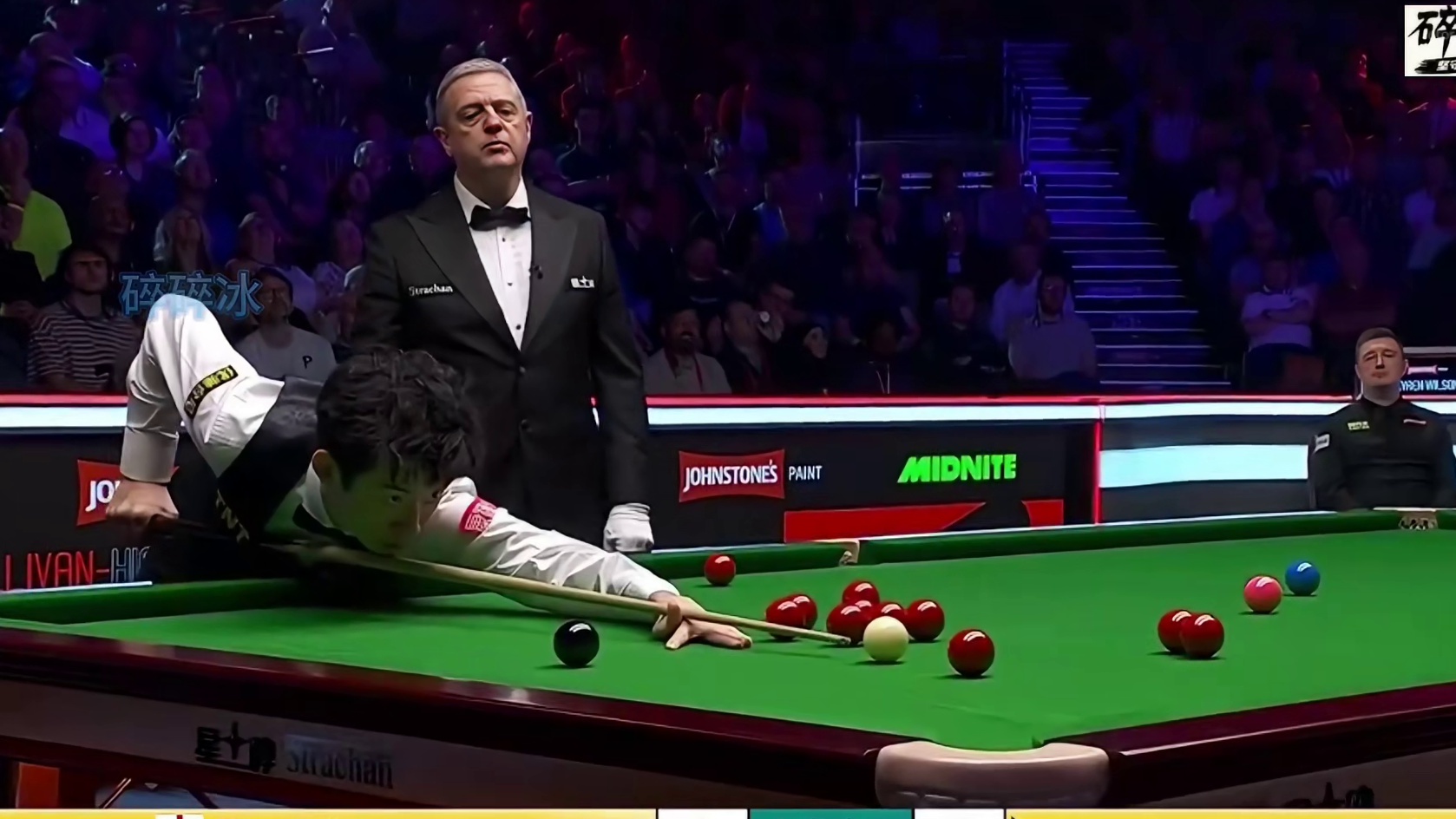 26年大师赛，囧哥开球，吴宜泽长台暴击、单杆制胜，强行4-4