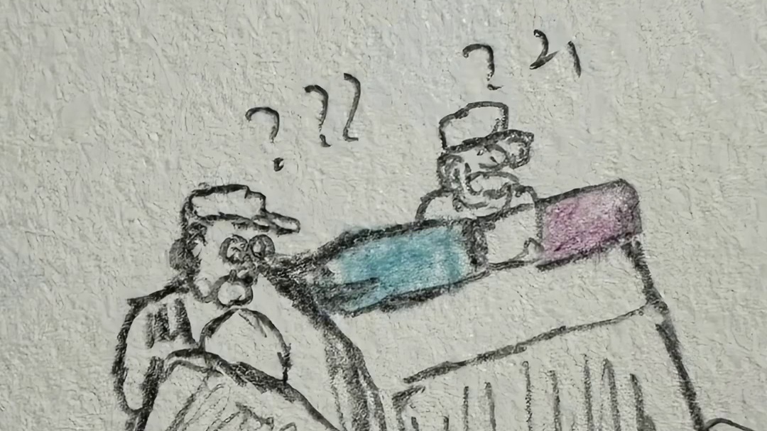 帽子叔叔：你们怎么过去的！男人：老婆开的！