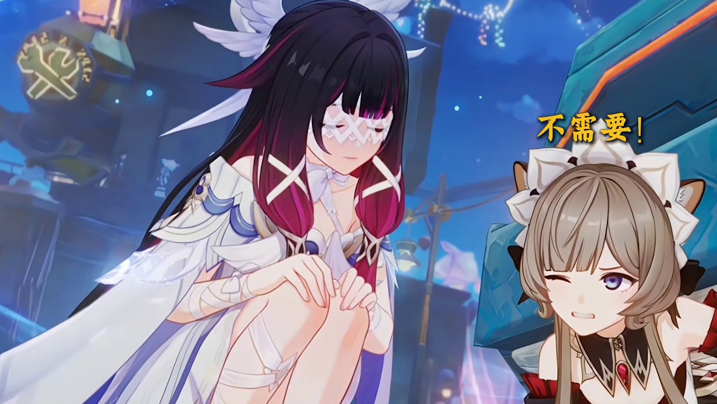 这两只就是可爱的小冤家 原神少女哥伦比娅游戏赛道