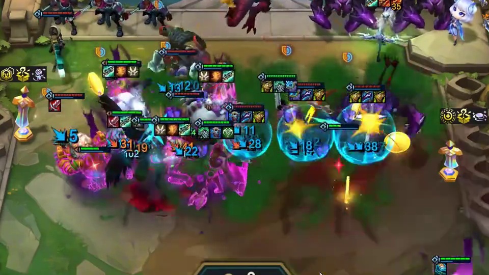 4个炼金都给上征服转，一回合能爆多少钱呢？ 格温狂欢月