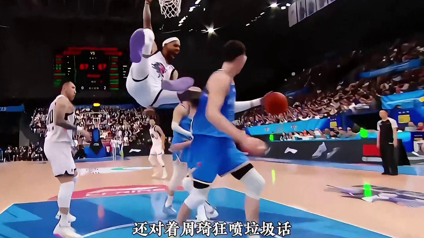 CBA状元谢智杰临危受命，单名单打大魔王周琦，全场狂轰15+7+6拯救球队，这不比高铁强啊？