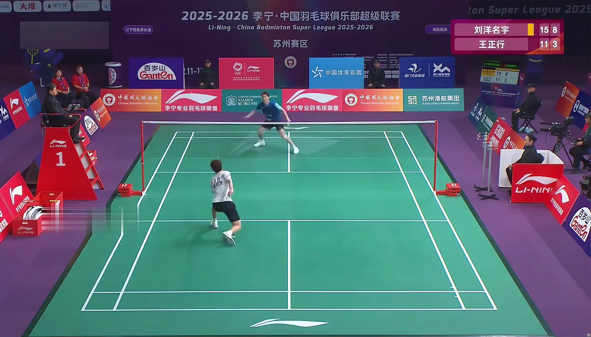 上完大师课，刘洋名宇两局挑落王正行，能成为国羽男单接班人吗？
