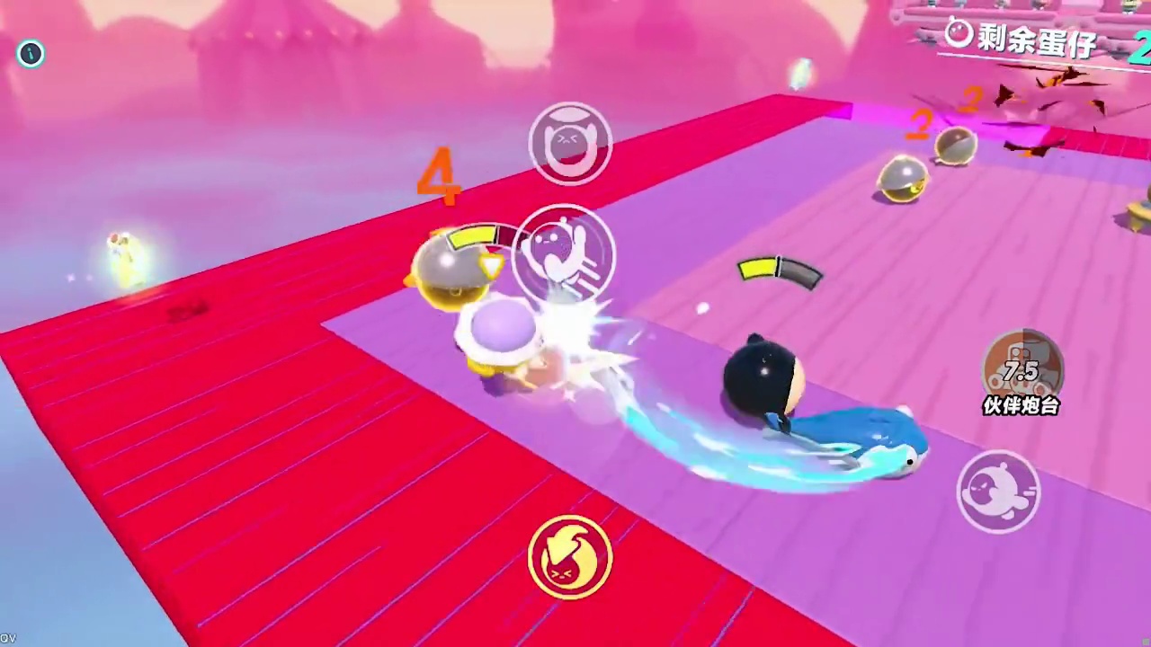 蛋仔派对：使用超级抽象的键位，也能成功夺冠吗？ #