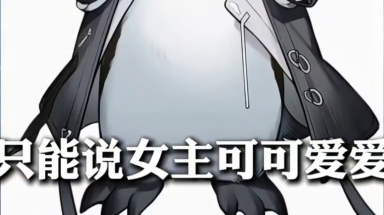 管理员：虽然男主很帅，但谁能拒绝这么可爱还会咕咕嘎嘎的小企鹅女主呢