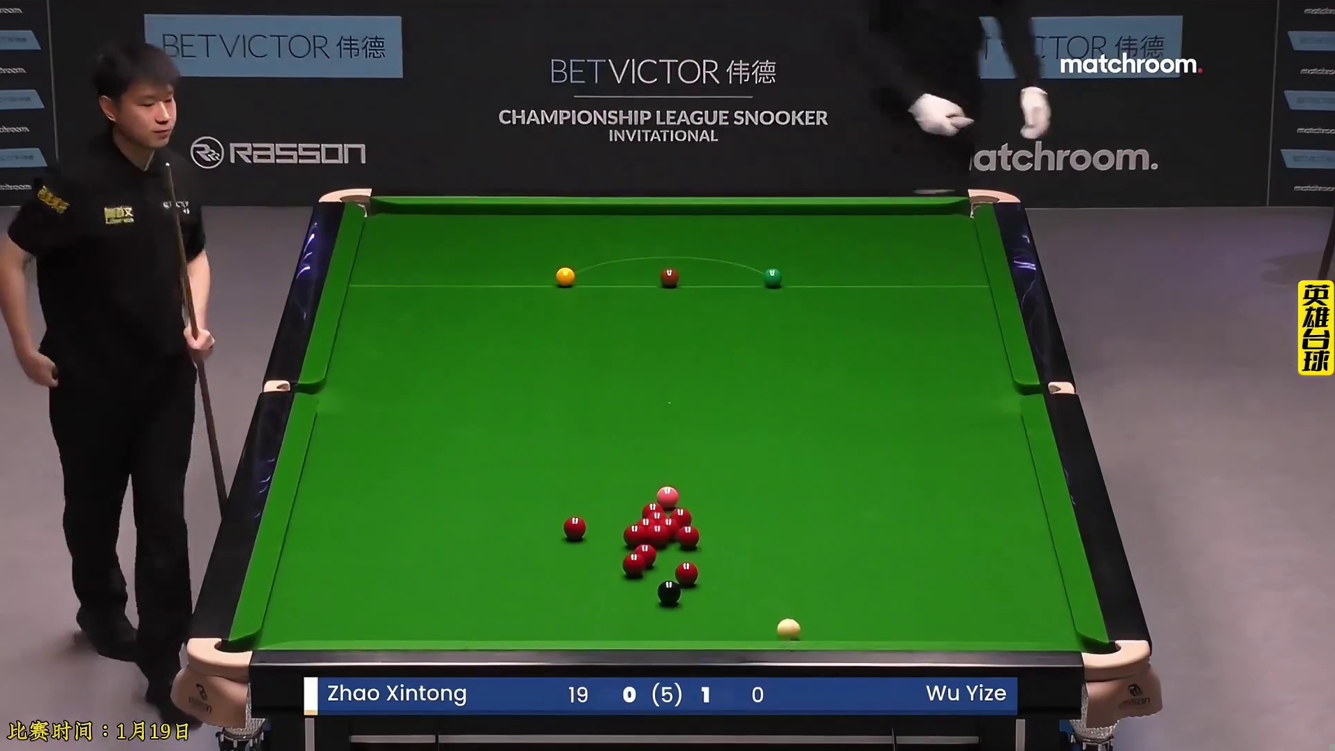 最新比赛，赵心童对战吴宜泽全程准度硬刚，远台狂飙准度球，看着真过瘾！