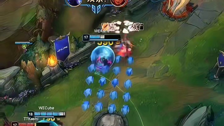 实现器瑞天帝赛场登场，WE 2:0 战胜TT