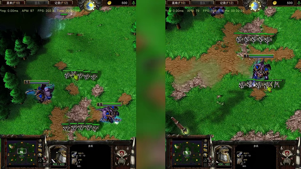 深渊魔王装备腐球后的分裂斩给次级目标的伤害有加成吗？ 魔兽争霸3知识问答 #