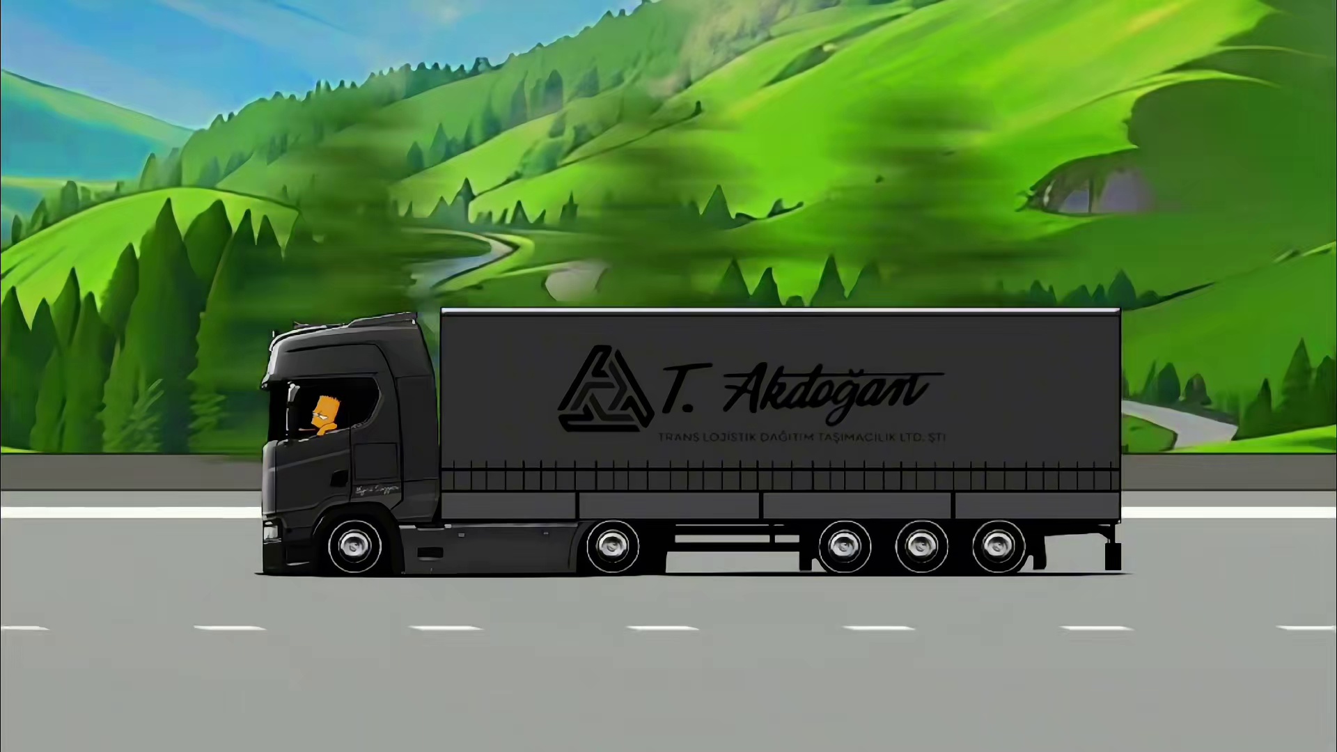 这个画风的斯堪尼亚你喜欢吗