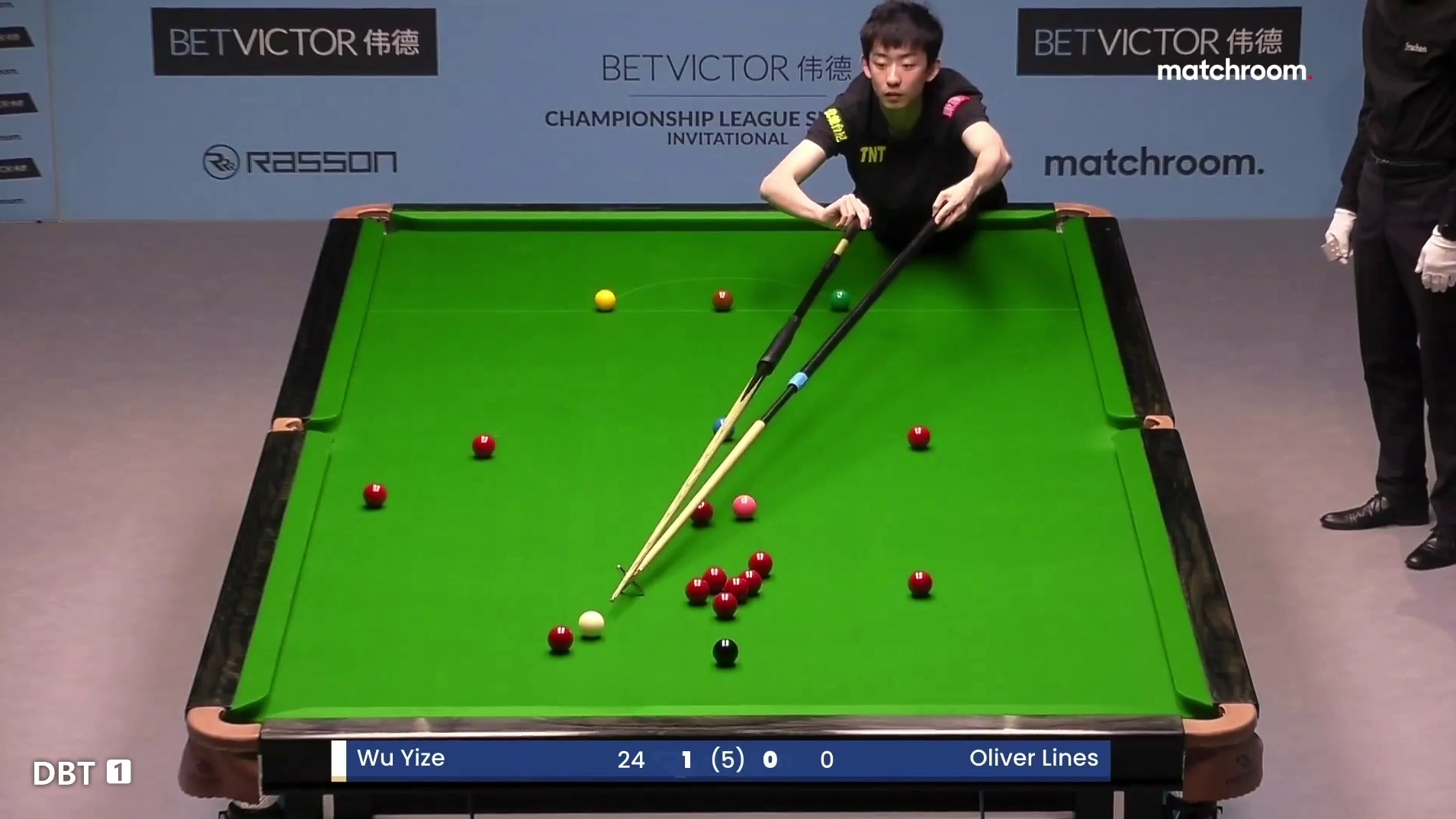 吴宜泽vs奥利弗-莱恩斯 第6小组冠军联赛-上