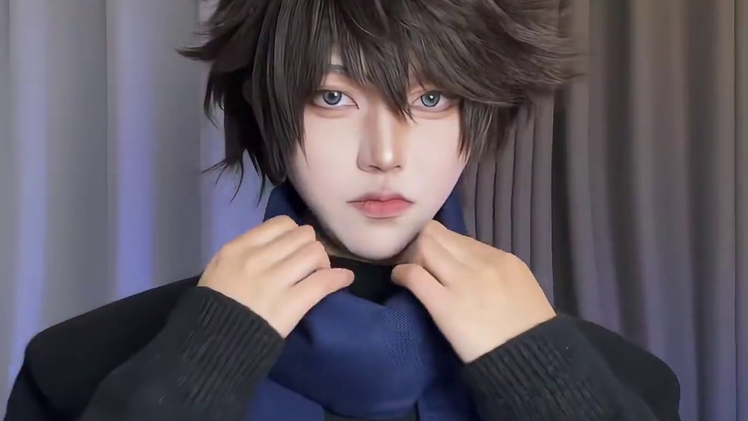 最近天气冷，我好像得了那个什么冷脸萌