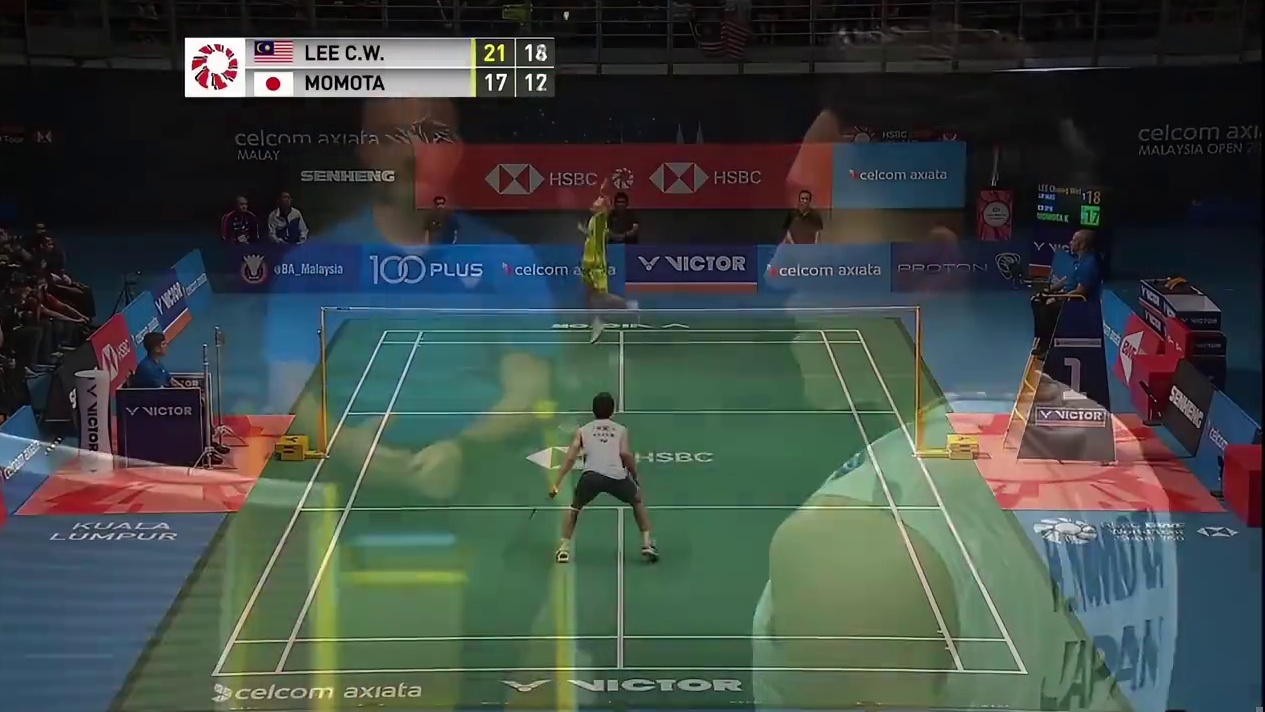 2018年大马公开赛的经典时刻 把自己的热爱和精神留给了大马赛场和球迷，与桃田贤斗的激战把