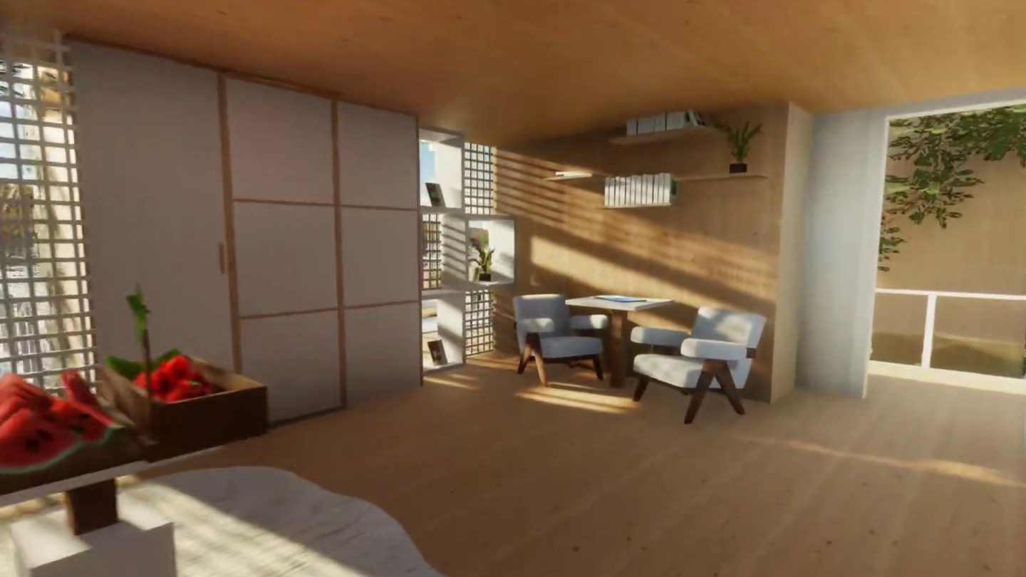 今天建了一片树屋