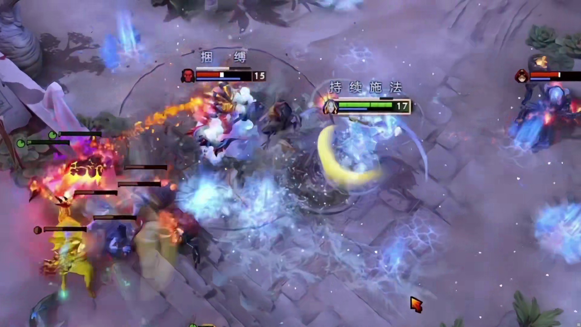 DOTA2冰女 永不放弃才是刀塔该有的样子，吵架的不要！