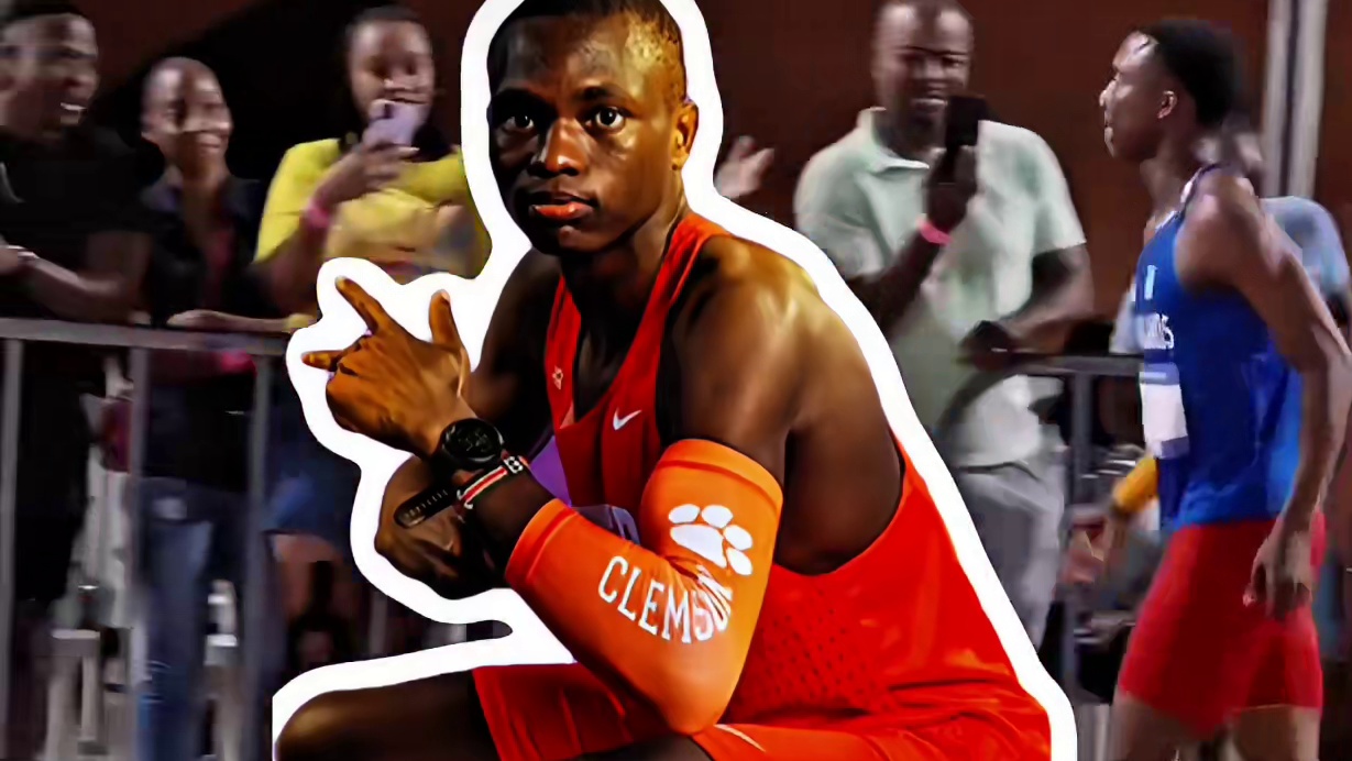 6万人口岛国开曼出现妖孽天才，400米室内赛场炸裂开场