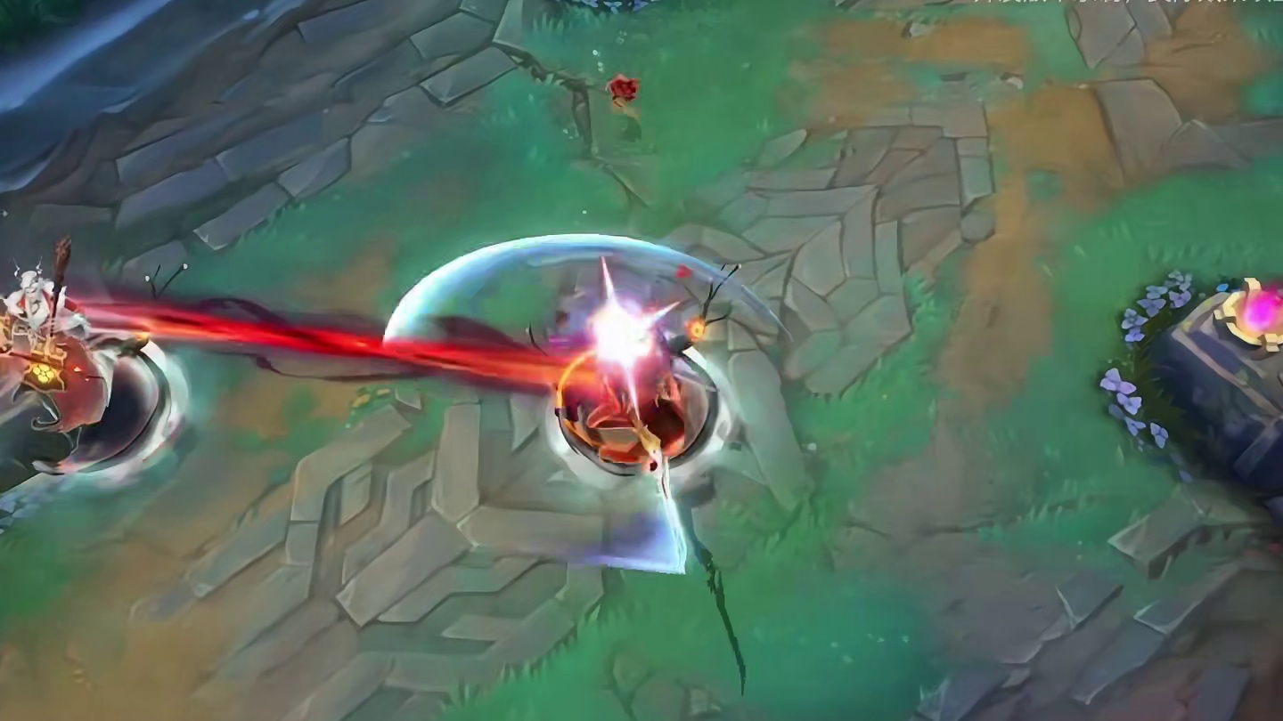 永恩马年春节蕊雪盈春传说皮肤特效预览！ lol手游艾欧尼亚庆典