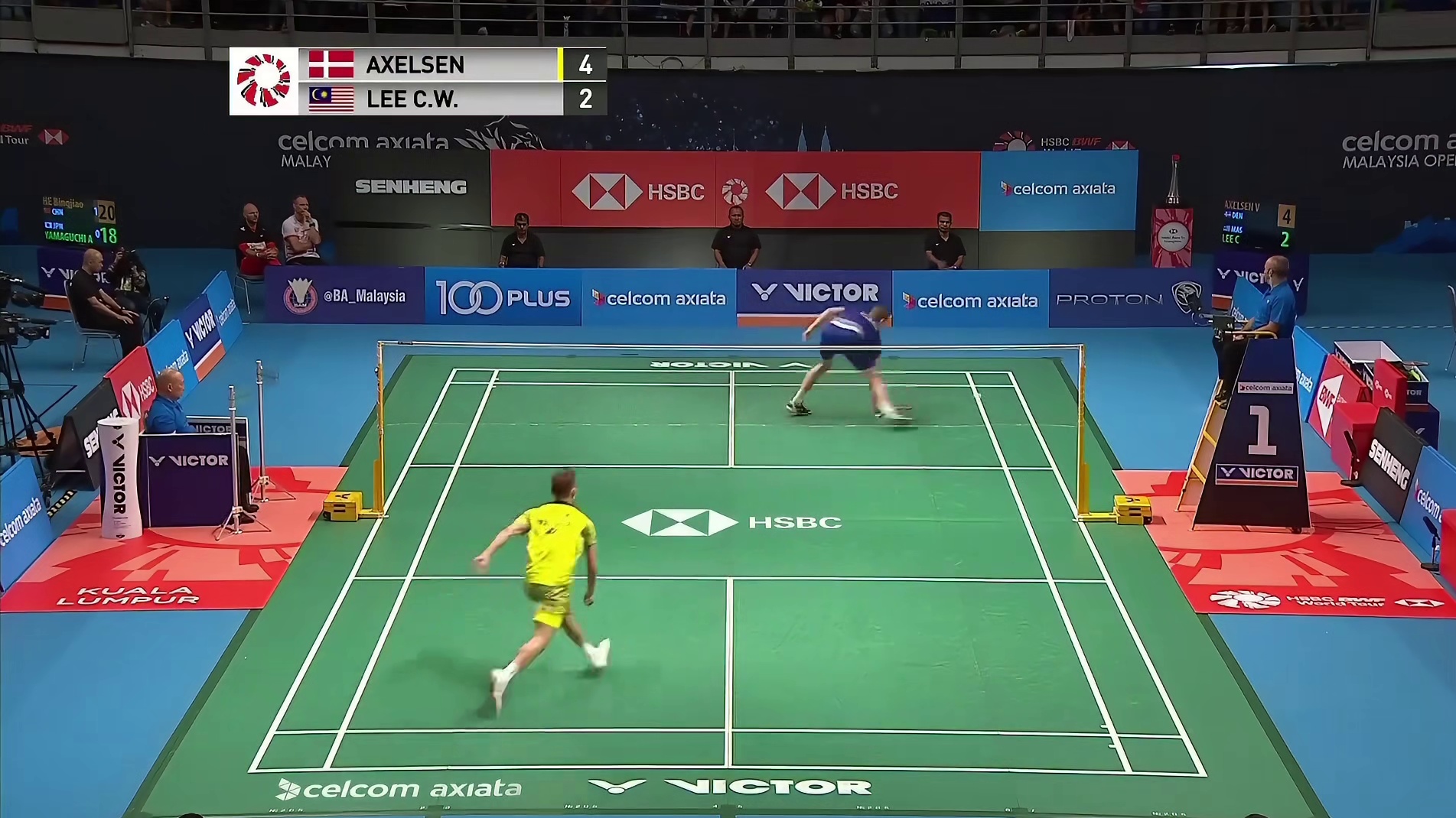 36岁的李宗伟主场作战驯龙，排名世界第一的安赛龙也不过如此！