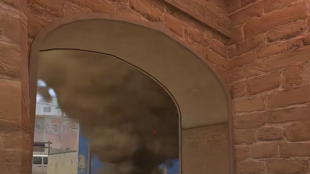 超级遮天蔽日烟！米垃圾二楼地狱级预瞄直接解决问题