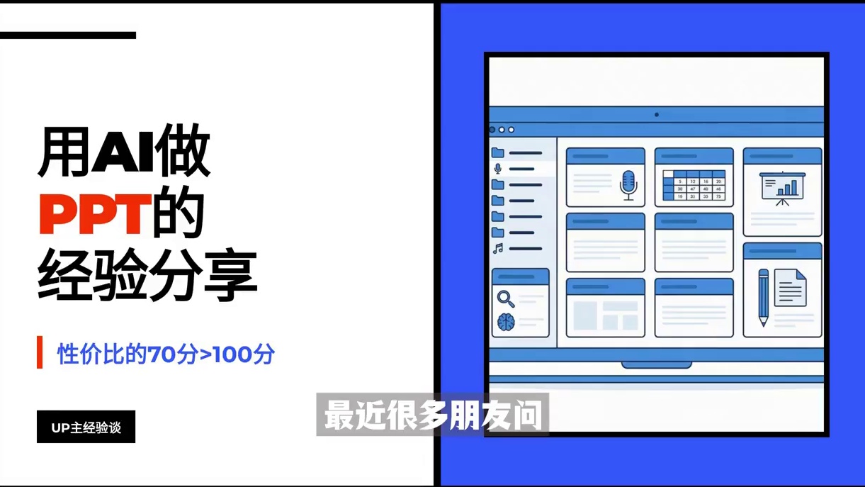 我如何用AI做PPT，经验分享