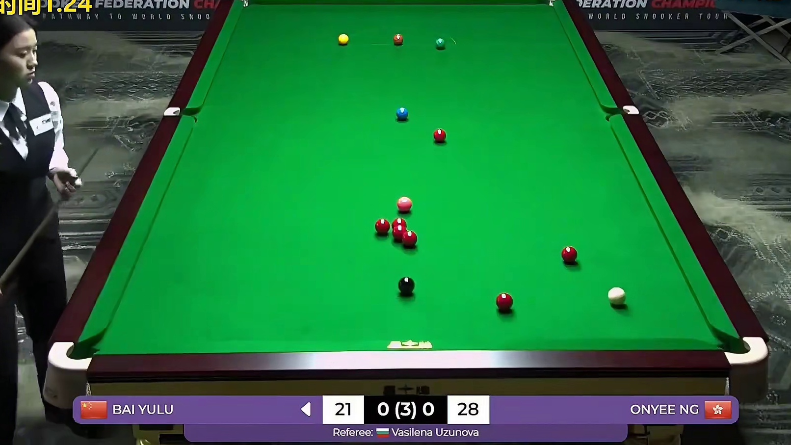 白雨露创造历史，连赢8场夺冠登顶世界第一，顶级过百水平堪比男球员