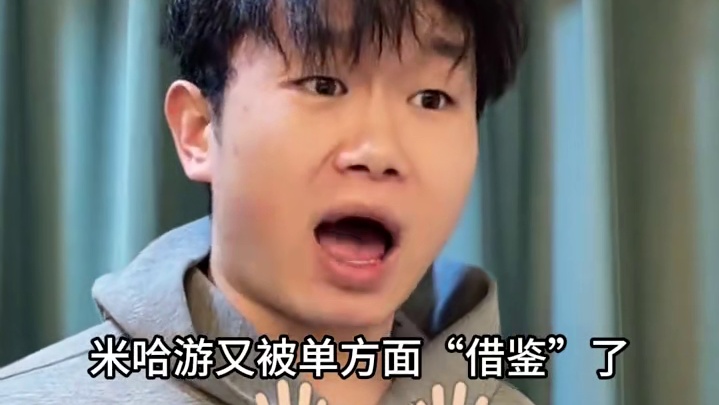 米哈游又被“借鉴”！这就是流水第一的含金量吗..