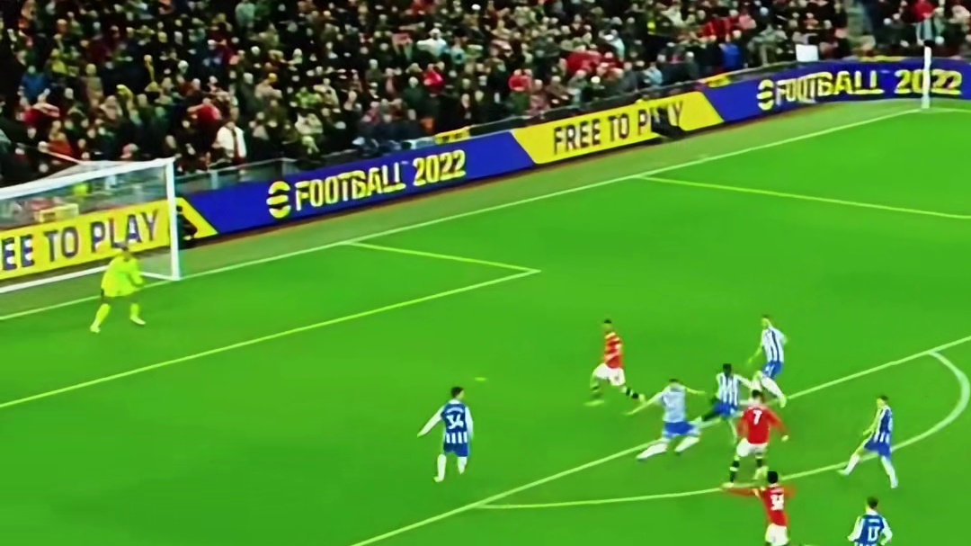 C罗重返曼联后的精彩集锦，可惜滕哈赫不懂他的说明书