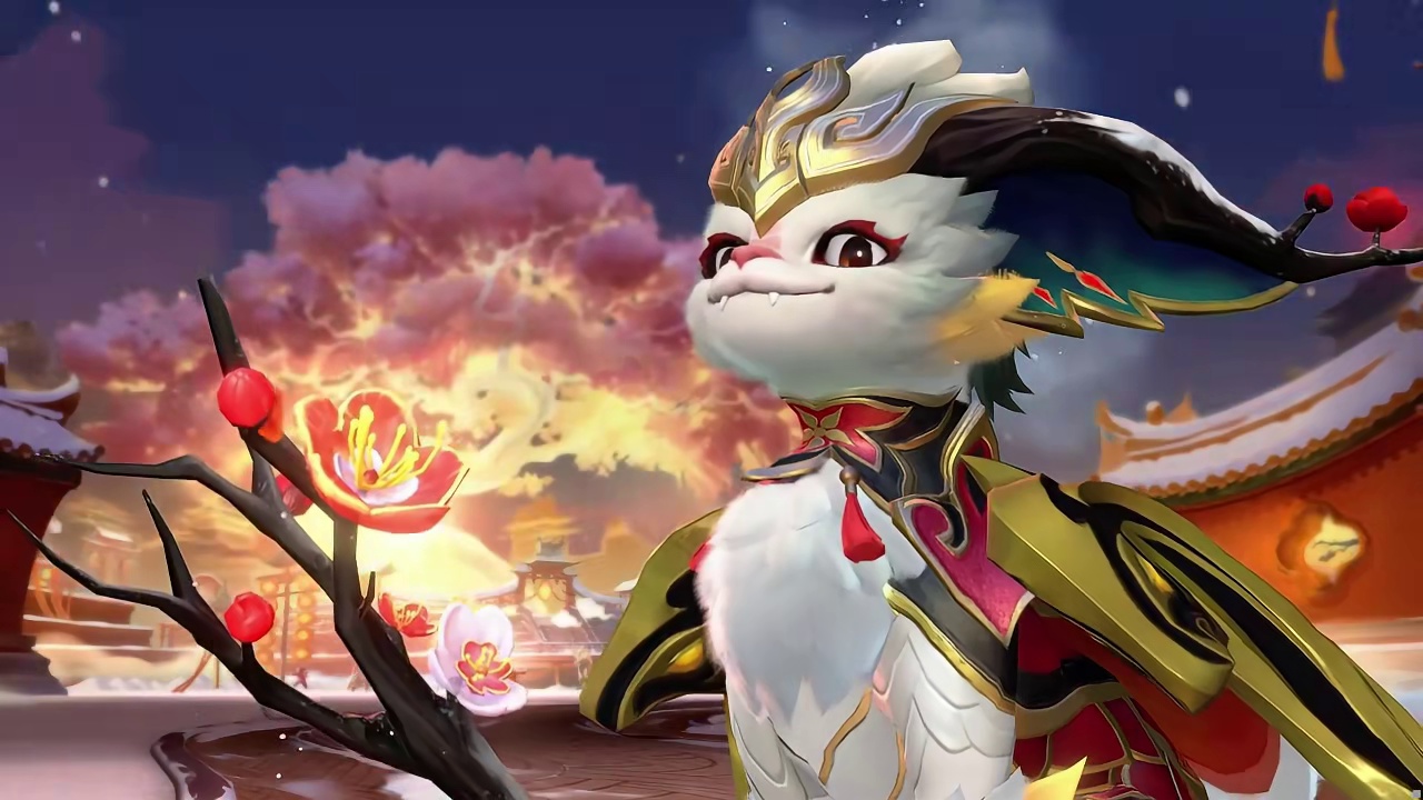 【皮肤预览】蕊雪盈春：聚珍 斯莫德 【皮肤预览】蕊雪盈春：聚珍 斯莫德 皮肤预览抢先看!!