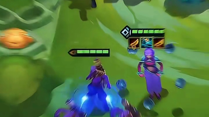 比尔裁决Faker瑞兹 比尔搭配德玛西亚的瑞兹也太强了吧，一星也可以打出上万伤害。