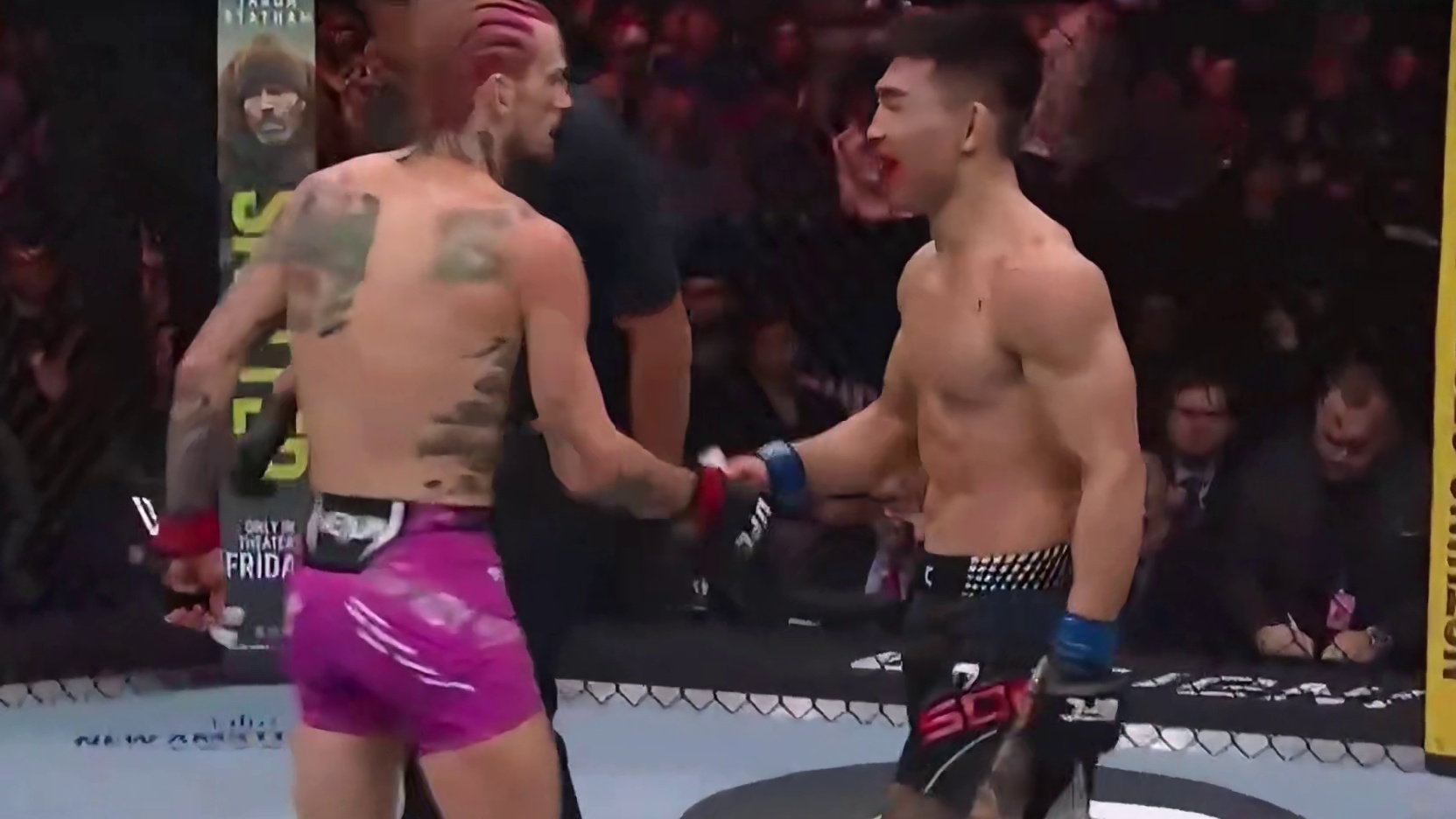 势均力敌！UFC324：宋亚东一致判定不敌奥马利