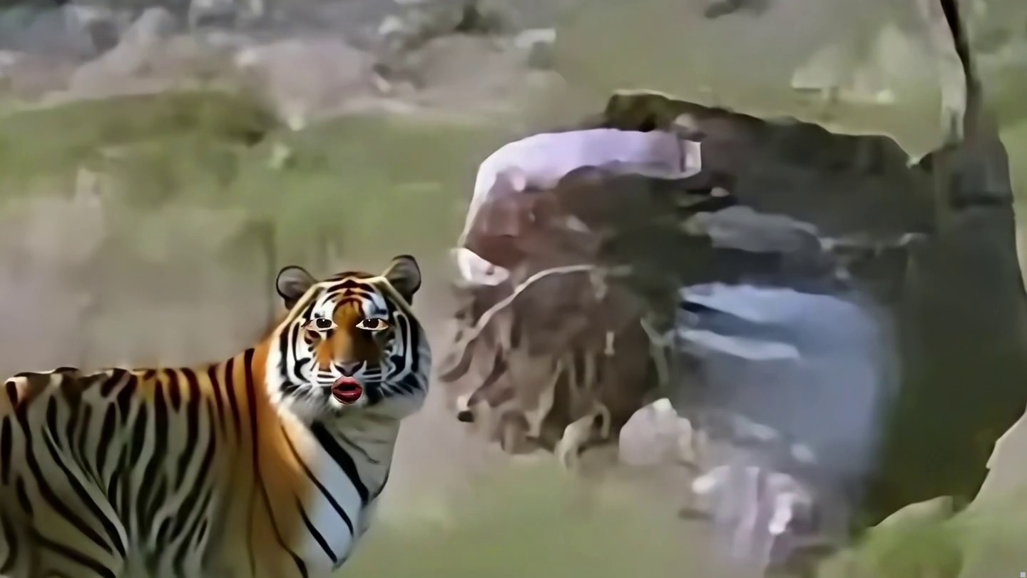 老虎：这哪是非洲啊，这是西方极乐世界！