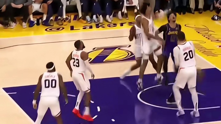 在挡拆这块，老詹也未尝不可争Goat