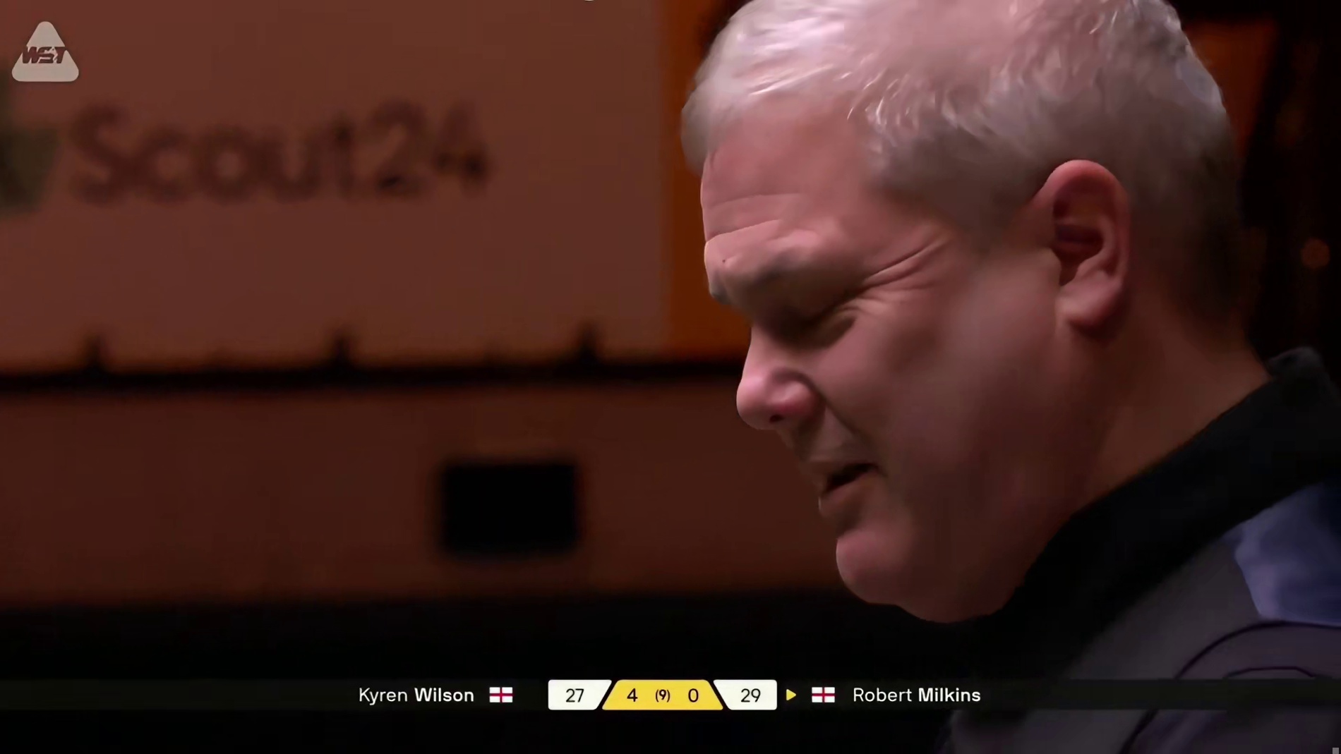 2026斯诺克大师赛；威尔逊vs米尔金斯