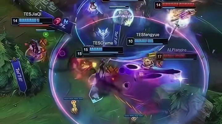 AL完美配合瞬间击溃敌阵