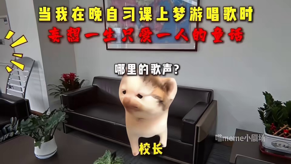 当我在晚自习课上梦游唱歌时