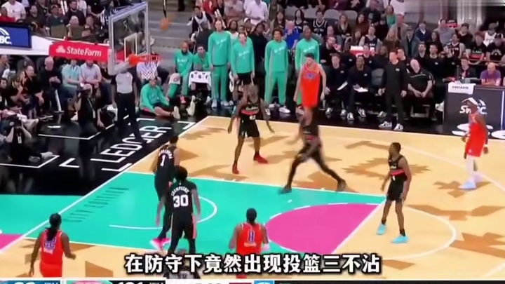 卫冕冠军也有克星，马刺赛季双杀雷霆，离谱操作