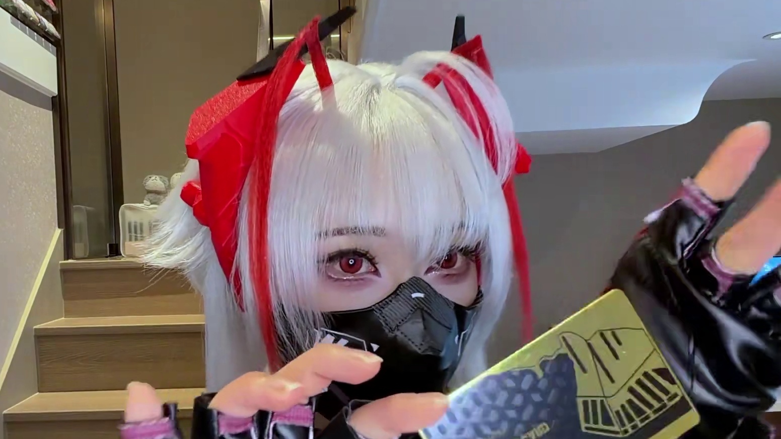 答应大家的150w粉丝cos骇爪维什戴尔皮肤