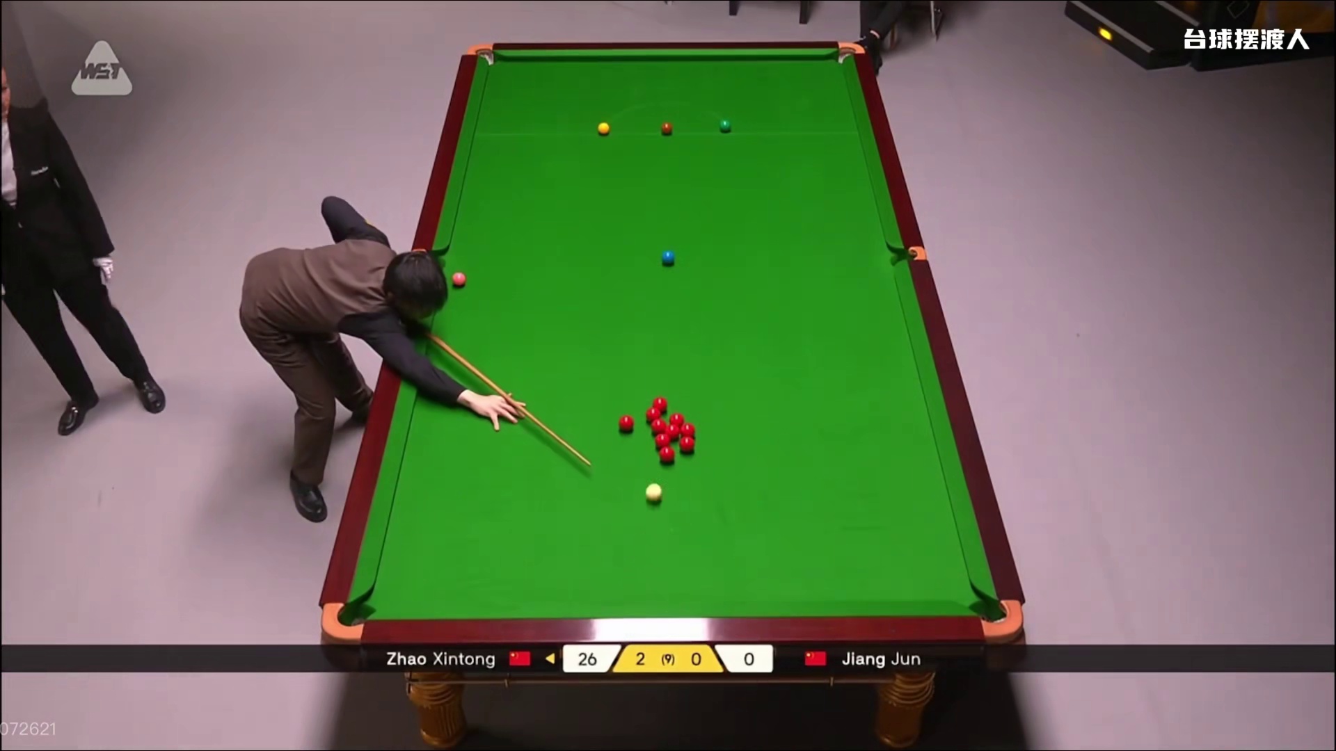 赵心童超精彩的极限过百！准度爆表嗨翻全场，控球细腻震惊对手