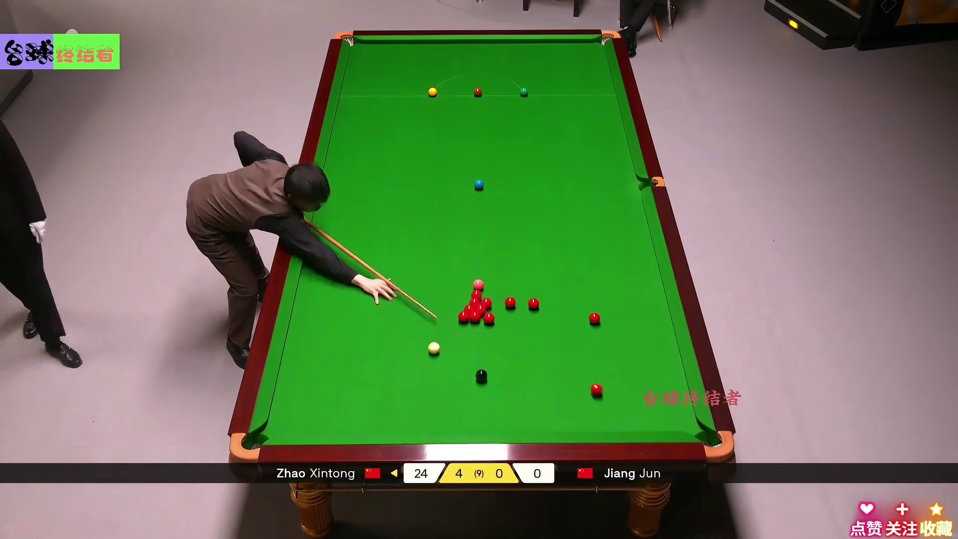 26年德国大师赛！赵心童再冲击147！5：0横扫江俊晋级