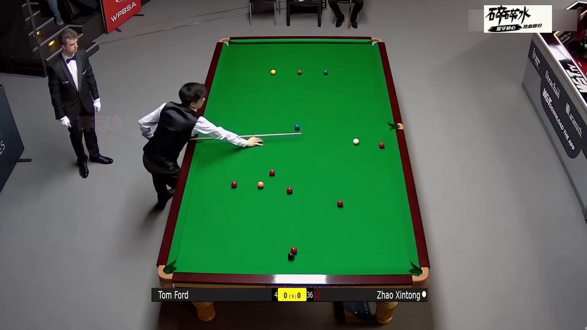 赵心童再战德国大师赛，长台上手 单杆制胜，福德毫无办法！