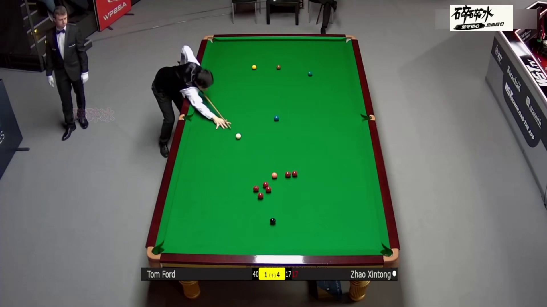 5-1轻松晋级！赵心童再战德国大师赛，干掉福德就是这么容易！